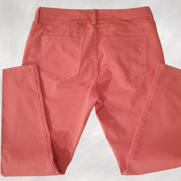 a.n.a. Reddish Pink Skinny Ankle Jeans - Size 8 - Picture 9 of 14